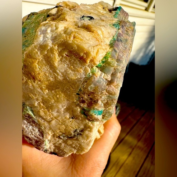 Paraiba Tourmaline 6 Lbs,  Brazil Multiple Specimens RARE GROWING! One of a kind - Picture 7 of 13